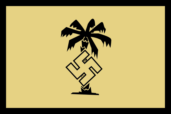 1/285 WW2 German Afrika Korp Flag Water Slide Decal - Combat Miniatures