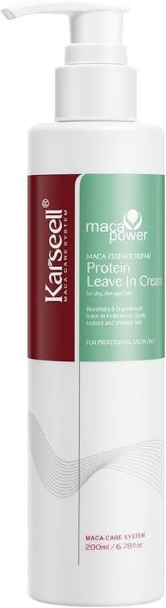 كارسيل بروتين ليف ان كريم 200مل بامب - Karseell Protein Leave-In Cream 200 ml Pump