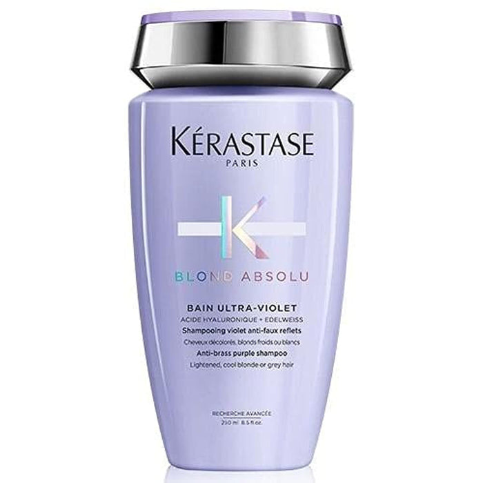 كريستاس الترا فيوليت شامبو لومير250مل - Kérastase Blond Absolu Bain Ultra-Violet Purple Shampoo 250ml