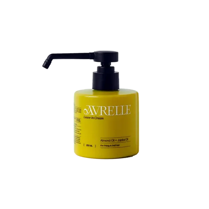 افريل ليف ان 250مل زيت اللوز والجوجوبا - Avrelle Leave-In Hair Cream 250 ml with Almond & Jojoba Oils