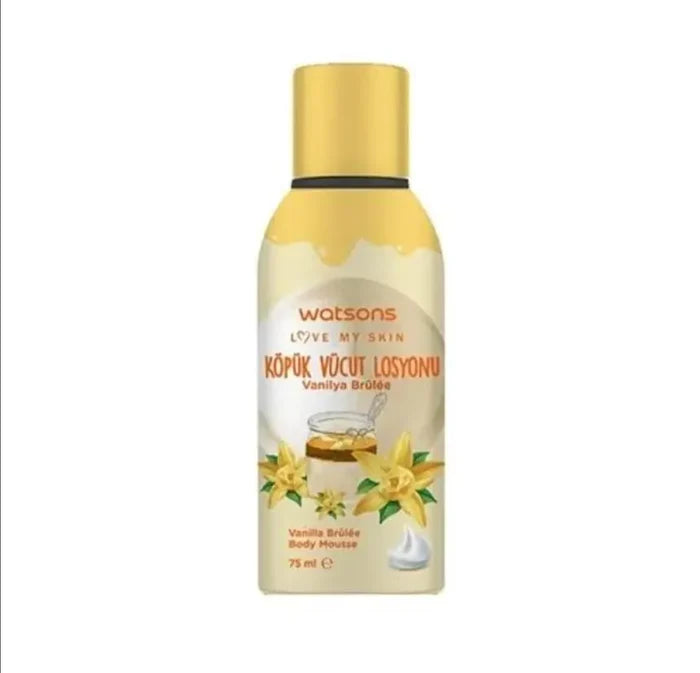 واتسونز بادي مووس فووم 75مل شيز كيك فانيلا - Watsons Body Mousse 75ml Scent Vanilla