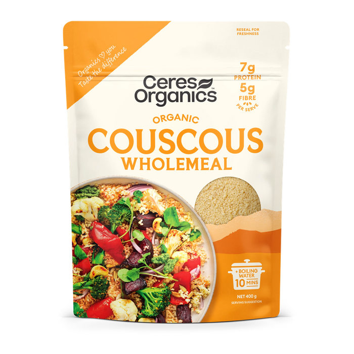 Ceres Organics Wholemeal Couscous - 400g - L'Organic