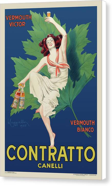 Contratto. Canelli - Canvas Print