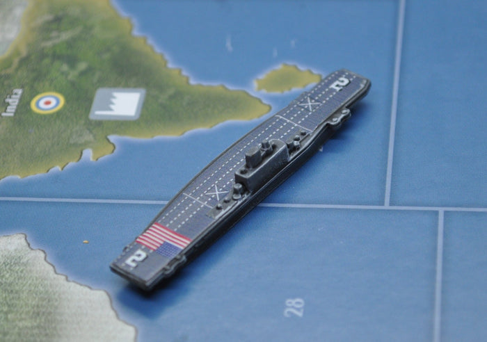 Custom Painted Wasp Class US Carrier - Combat Miniatures