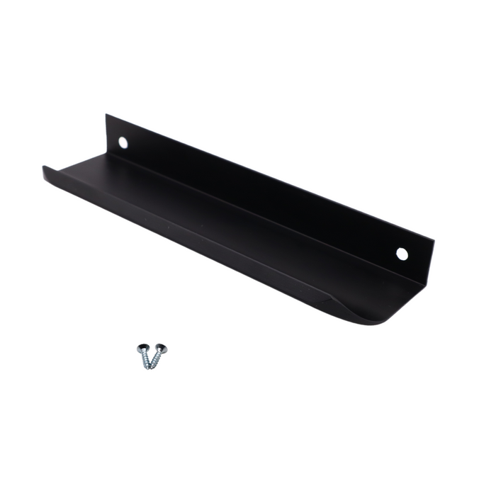 Edge Grip Round Profile Handle 5-1/16 inch (5-13/16 inch total length) - Black Matt (6) – Furnica