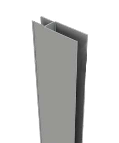 Glass Outlet Gate Channel Infill - Aluminium - 4200mm - Image 1