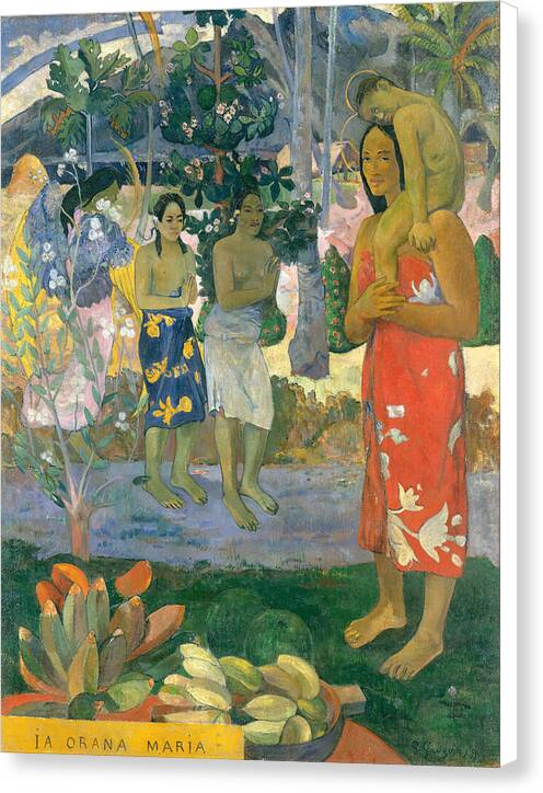 Ia Orana Maria - Canvas Print