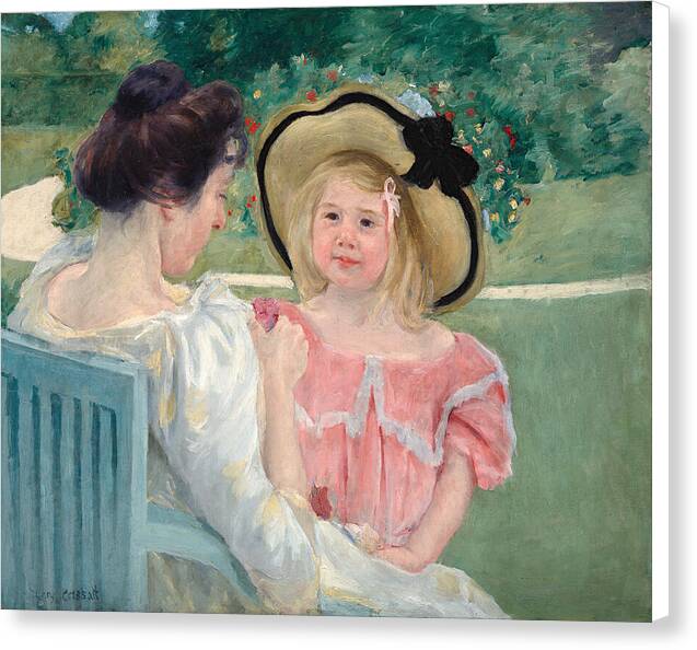 In The Garden - Canvas Print