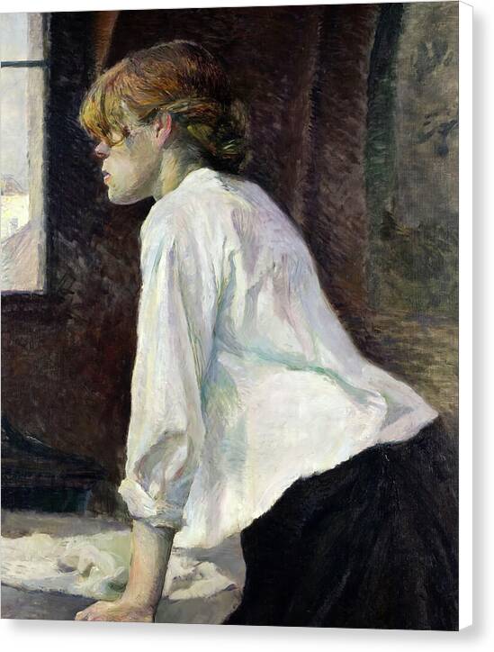 La Blanchisseuse - Canvas Print
