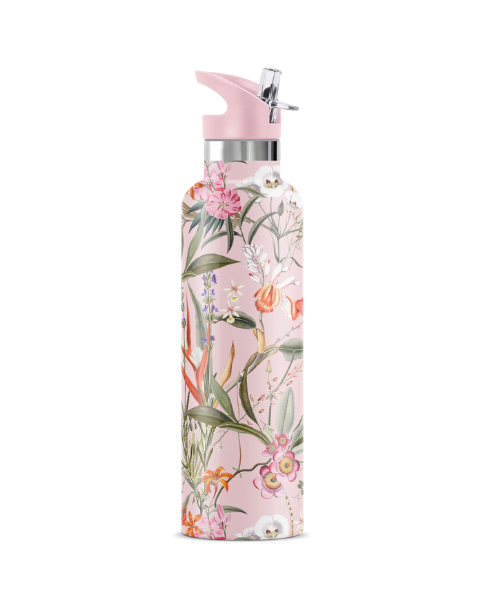 LES PRITEMPS Spring Floral | 25 oz Insulated Water Bottle
