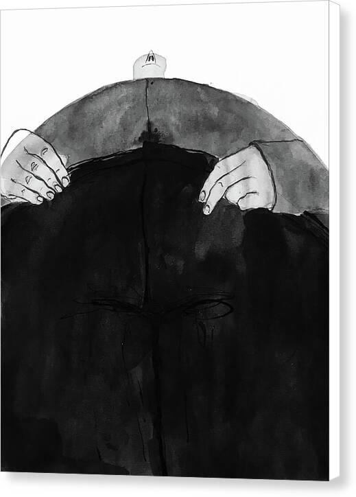 Looming Figure - Canvas Print