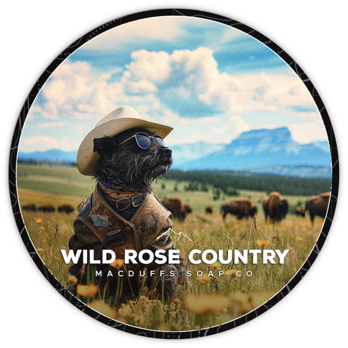 Macduffs Soap Company | Wild Rose Country SHAVE SOAP