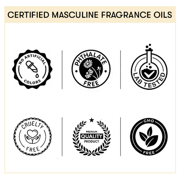 certified Masculine Fragrance Oils