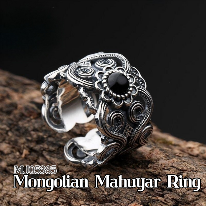 MJ05385 Mongolian Mahuyar Ring