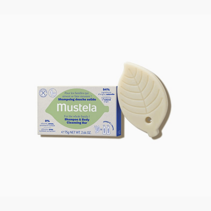 Mustela Solid Shampoo and Body Cleansing Bar 75g