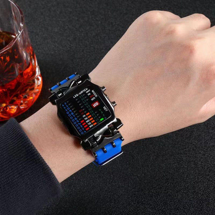 MW05628 Binary LED Digital Smart Watch