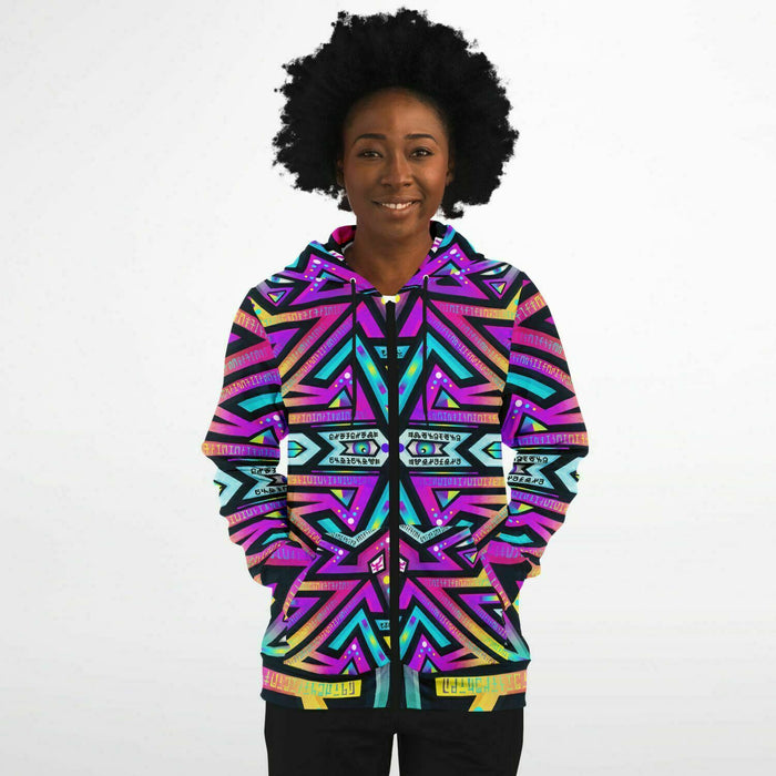 Mystic Mandala | Zip-Up Hoodie