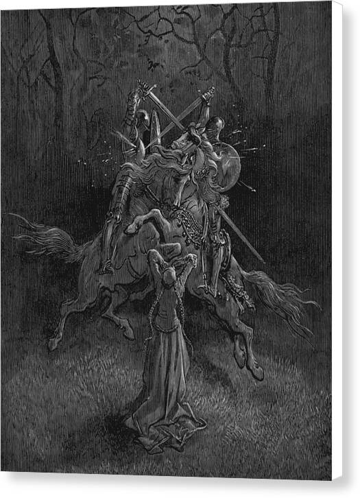 Orlando Furioso V - Canvas Print