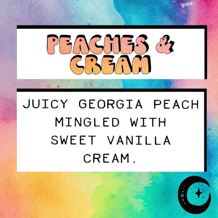 Peaches N' Cream | 9 Inch Incense Stick | Charcoal Incense