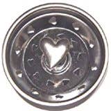 Pewter Heart Kitchen Strainer