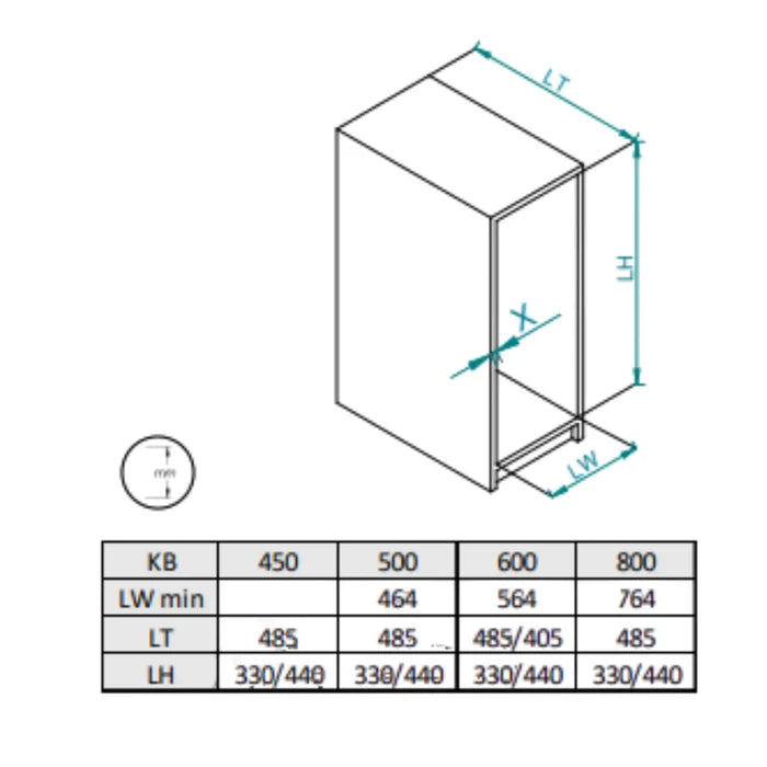 Pull Out Cabinet Recycling Bins Soft-Close 4x15L or 4x20L - 31-1/2 inch (80 cm) Kitchen Cabinet