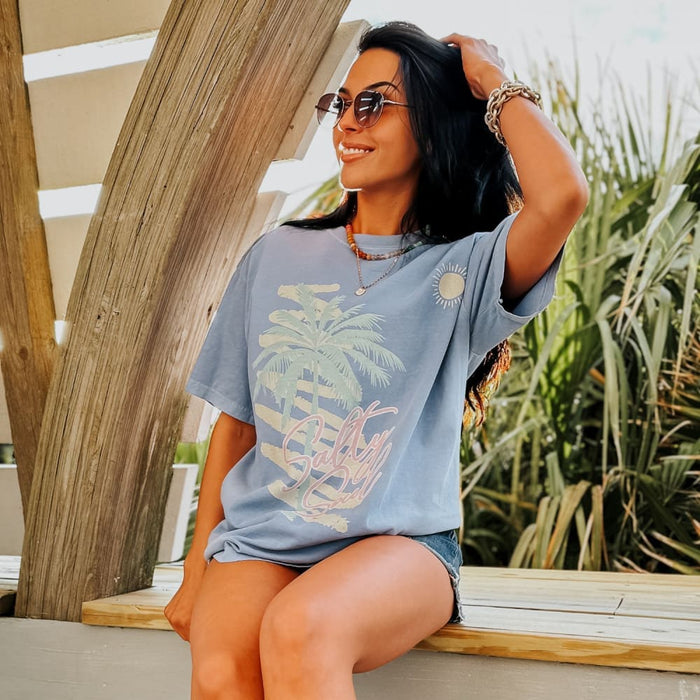 Salty Soul Throwback Tee