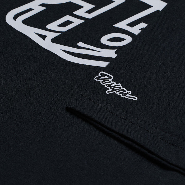 Short Sleeve Tee Badge Black