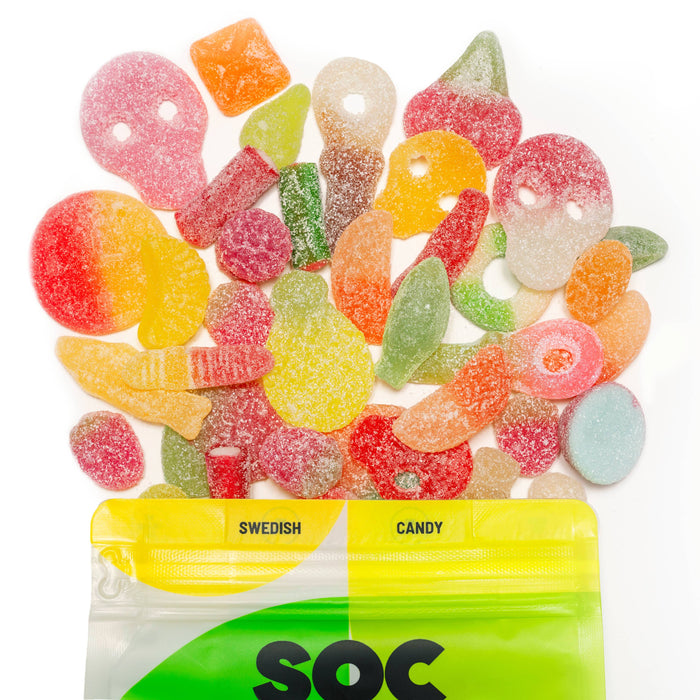 Sour Mix Swedish Candy Bag