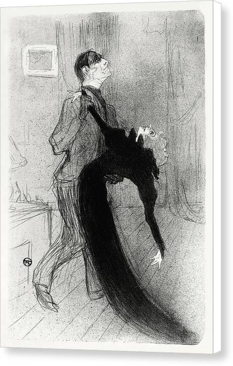 The Fainting Fit - Canvas Print