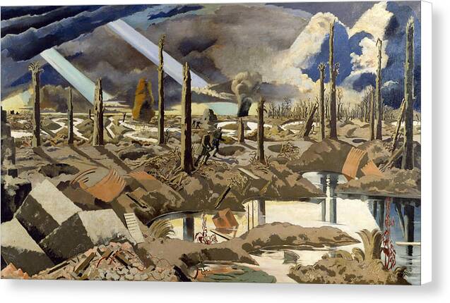 The Menin Road - Canvas Print