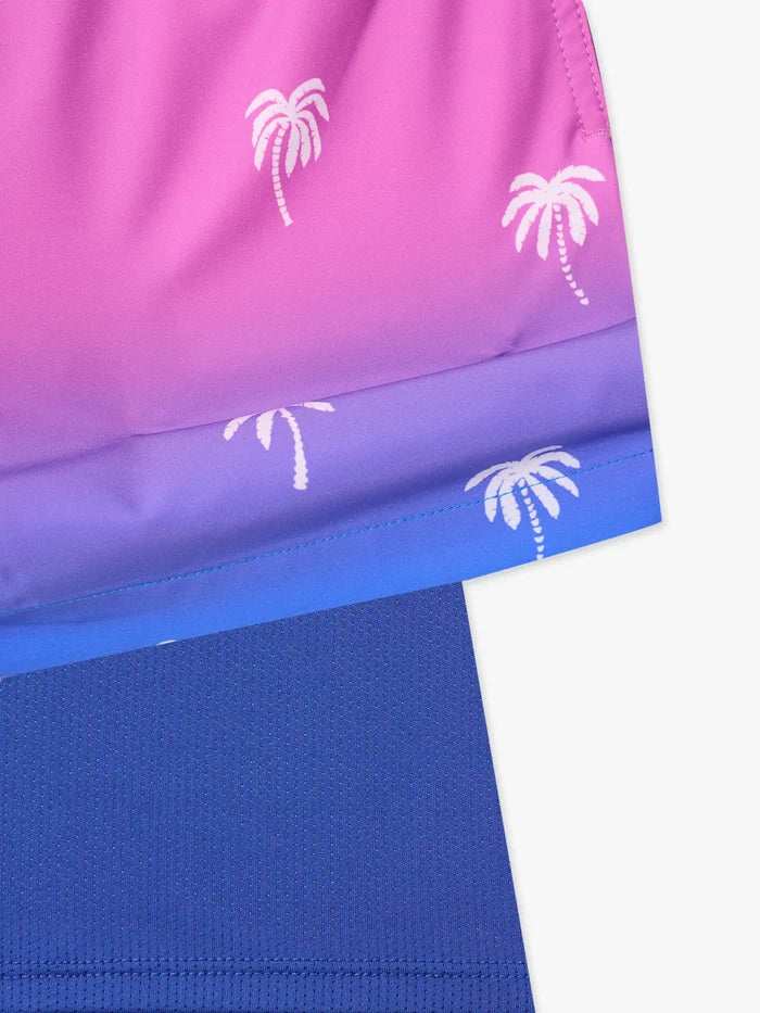 The Polka-Palms (Boys Lined Swim Trunk) - Image 4 - Chubbies Shorts