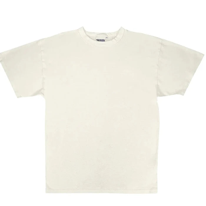 Vernon Oversized Tee in Washed White