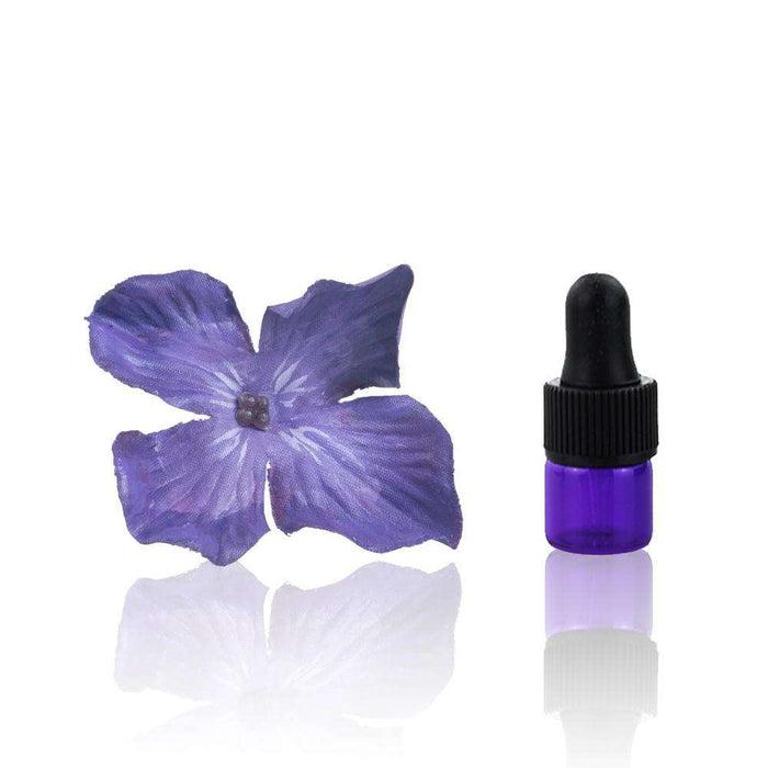 1 ml Purple Glass Vials w/ Black Dropper (Pack of 5) at Your Oil Tools
