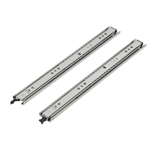1 Set Ball Bearing Heavy Duty Drawer Slides with Lock, H53