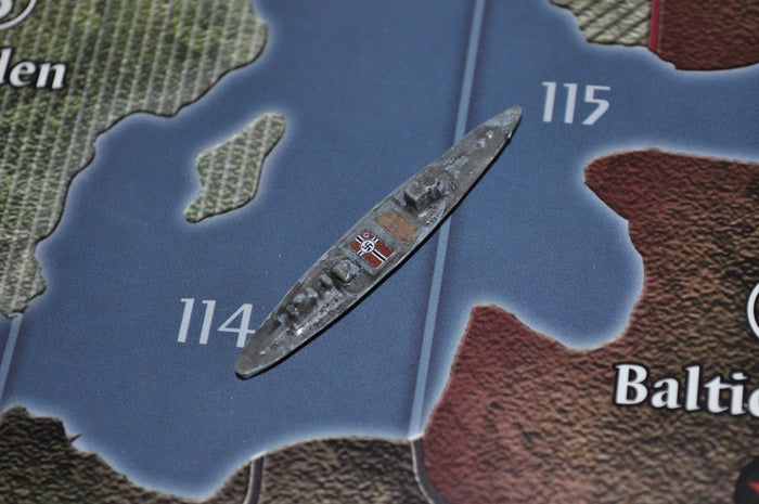 1/285 WW2 German Naval Flag Water Slide Decal - Combat Miniatures