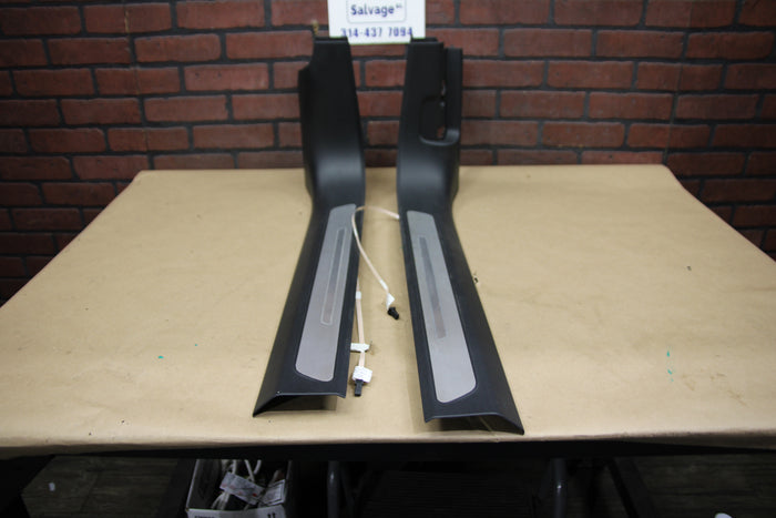 2011-2015 Audi A8 Quattro Front Right Left Lower A Pillar Trim Door Sill Set