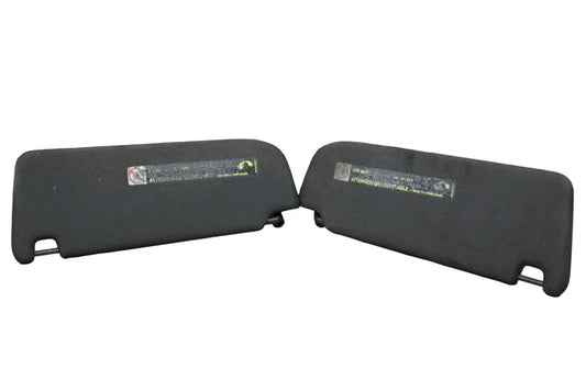 2011-2018 AUDI A8 QUATTRO RIGHT LEFT SIDE SUN VISOR SHADE OEM BLACK SET