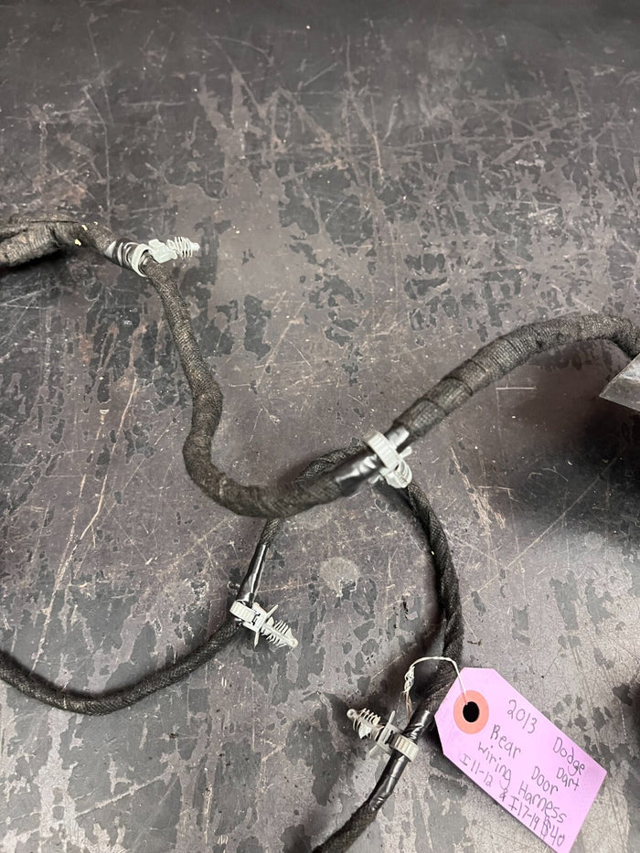 2013 Dodge Dart Rear Door Wire Wiring Harness Assembly OEM 68197731AA