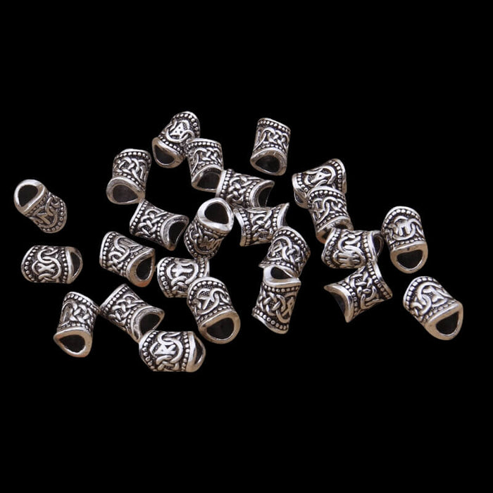 vkngjewelry Beads 24 Viking Beads runes Elder Futhark