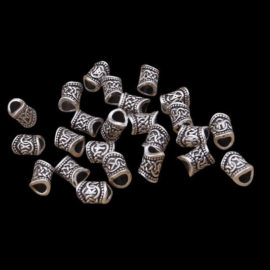 vkngjewelry Beads 24 Viking Beads runes Elder Futhark