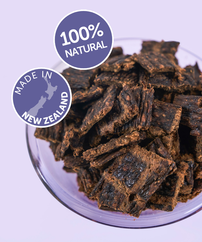 3 Pack Beef & Blueberry Air Dried Dog Treats