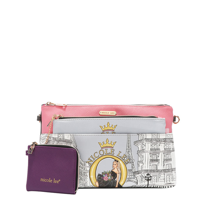 3 PIECE POUCH SET