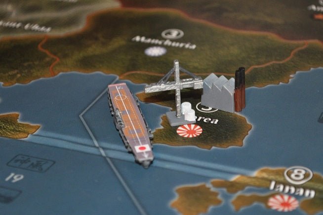 3D Printed Shipyard Crane (x5) - Combat Miniatures