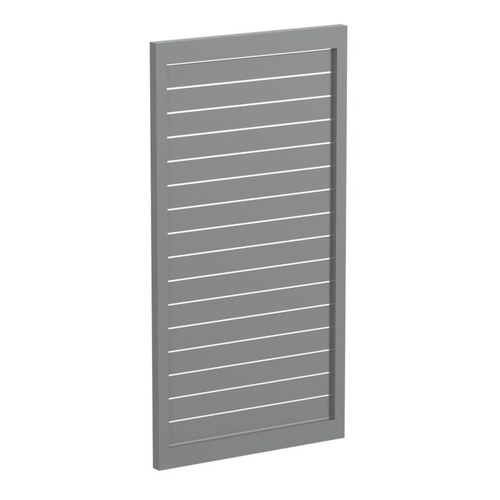 Oxworks Slat Gate - Aluminium - 90 x 16mm - 930 x 1800mm - Image 2