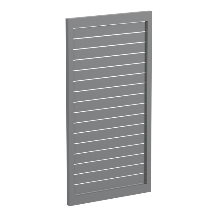 Oxworks Slat Gate - Aluminium - 90 x 16mm - 930 x 1800mm - Image 4