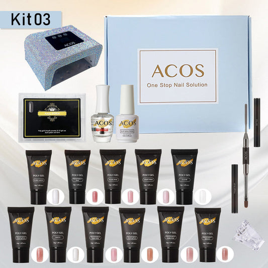 ACOS Poly Gel Collection Kit - Lashmer