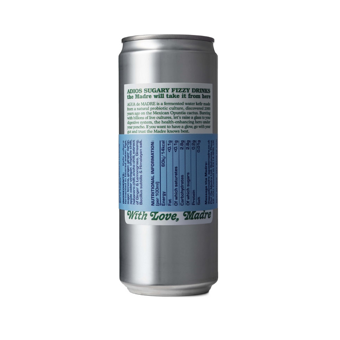 Agua de Madre Water Kefir Lemon & Ginger 250ml