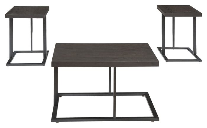 Airdon T194-13 Bronze Finish Occasional Table Set 3CN