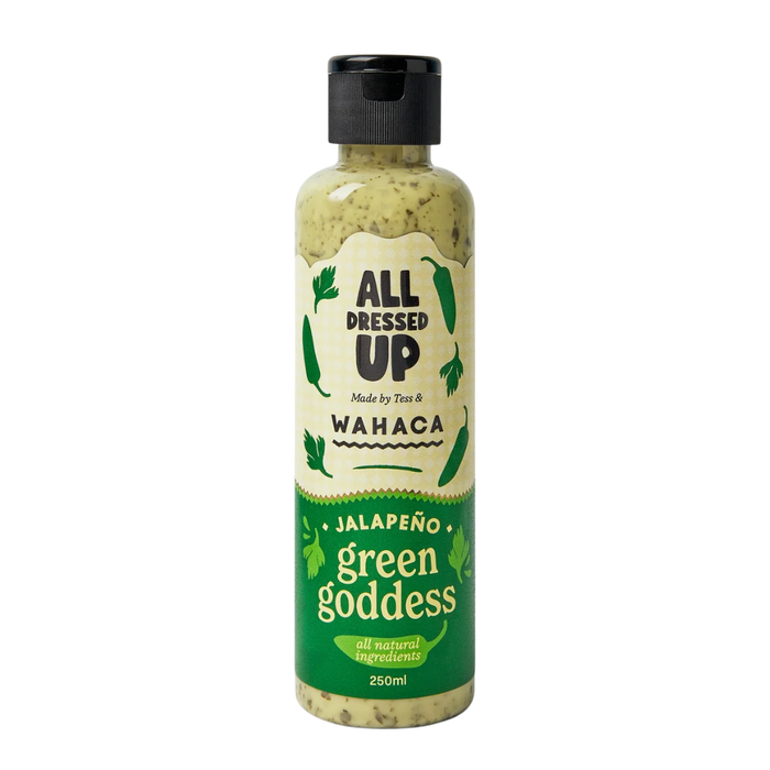 All Dressed Up × Wahaca Jalapeño Green Goddess Dressing 250ml