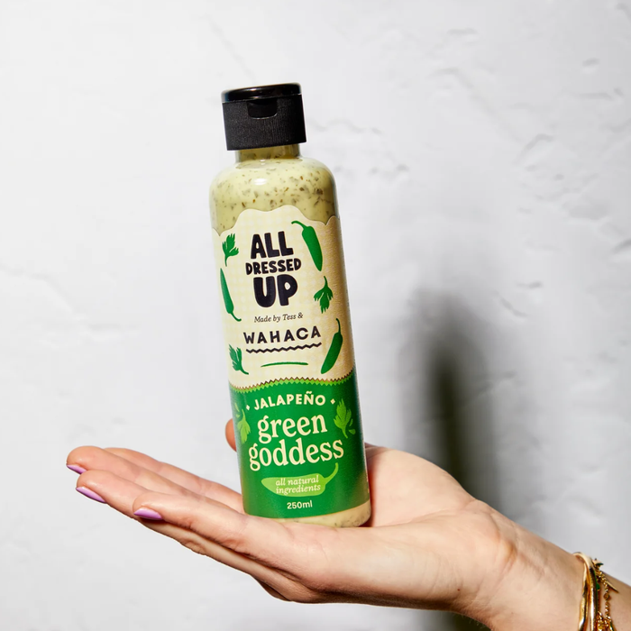 All Dressed Up × Wahaca Jalapeño Green Goddess Dressing 250ml